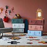 Металлический сундук Metal Chest White варинант исполнения - 5 | Loft Concept в Нижнем Новгороде