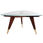 Дизайнерский кофейный стол со стеклянной столешницей Gio Ponti D.552.2 Coffee Table варинант исполнения - 1 | Loft Concept в Нижнем Новгороде