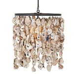 Люстра овальная с подвесками из устричных раковин Sea Ravens варинант исполнения - 2 | Loft Concept в Нижнем Новгороде