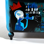 Кресло "Баския и Уорхол" Basquiat Warhol graffiti chair натуральная кожа варинант исполнения - 9 | Loft Concept в Нижнем Новгороде