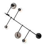 Бра с 5-ю плафонами разного диаметра и цвета Polyhedron варинант исполнения - 1 | Loft Concept в Нижнем Новгороде