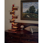 Торшер с каркасом из множества полок Links варинант исполнения - 5 | Loft Concept в Нижнем Новгороде