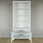 Книжный Стеллаж Elsa Dreams White с задней стенкой варинант исполнения - 4 | Loft Concept в Нижнем Новгороде