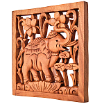 Панно из дерева слов и цветы Panel With Animals варинант исполнения - 2 | Loft Concept в Нижнем Новгороде