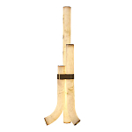 Торшер геометрический с тремя мраморными плафонами Marble Tripod варинант исполнения - 2 | Loft Concept в Нижнем Новгороде