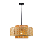 Подвесной светильник с абажуром из плтеного бамбука Light Inside the Cell варинант исполнения - 2 | Loft Concept в Нижнем Новгороде
