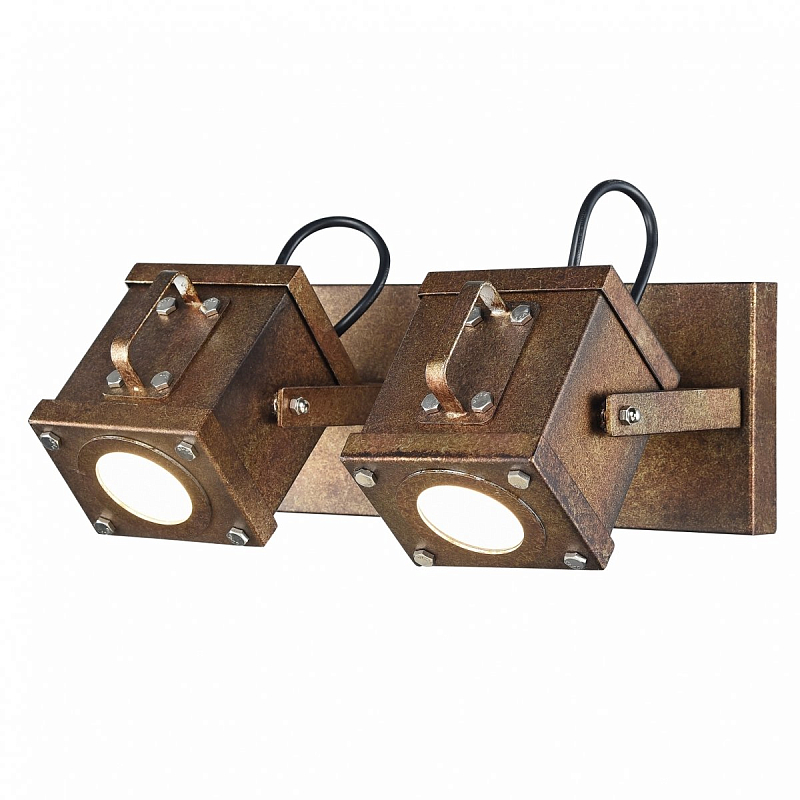 Спот Box Spot 2 Искусственная бурая ржавчина в Нижнем Новгороде | Loft Concept 