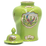 Фарфоровая ваза с крышкой Eden Garden варинант исполнения - 2 | Loft Concept в Нижнем Новгороде
