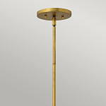 Подвесной светильник с матовым стеклянным коническим плафоном в современном стиле Hinkley варинант исполнения - 6 | Loft Concept в Нижнем Новгороде