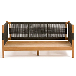 Садовый диван из тикового дерева и веревок Оreon варинант исполнения - 5 | Loft Concept в Нижнем Новгороде