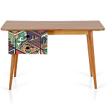 Письменный стол с принтом на ящиках Elise Desk варинант исполнения - 9 | Loft Concept в Нижнем Новгороде