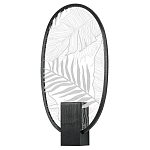 Бра с гравировкой на акриловом плафоне Gravyura Black варинант исполнения - 1 | Loft Concept в Нижнем Новгороде