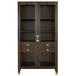 Дизайнерский шкаф витрина Elsa Dreams Walnut с 4-мя ящиками варинант исполнения - 9 | Loft Concept в Нижнем Новгороде