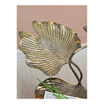 Столик приставной с тремя столешницами Тропические листья Tropical Forest gold варинант исполнения - 6 | Loft Concept в Нижнем Новгороде