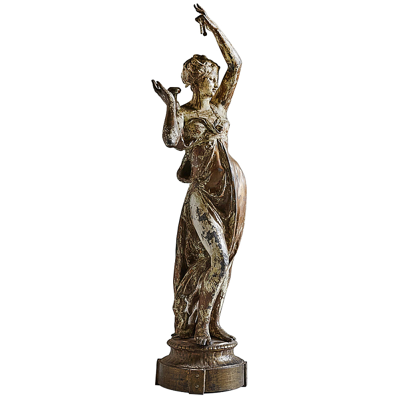 Большая антикварная статуя Antique Woman Statue Коричневый Бежевый в Нижнем Новгороде | Loft Concept 