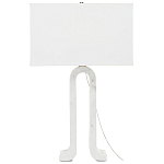 Настольная лампа на арочном корпусе с прямоугольным абажуром One Piece Support варинант исполнения - 4 | Loft Concept в Нижнем Новгороде