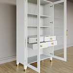 Дизайнерский шкаф витрина Elsa Dreams White с 4-мя ящиками варинант исполнения - 7 | Loft Concept в Нижнем Новгороде