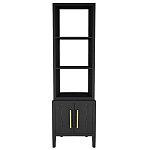 Этажерка Primo с тумбой шпон Черный дуб варинант исполнения - 1 | Loft Concept в Нижнем Новгороде