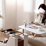 Журнальный столик передвижной с подъемной столешницей Table Trolley варинант исполнения - 3 | Loft Concept в Нижнем Новгороде