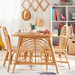 Настенная деревянная раздвижная вешалка Larson Wood Hanger варинант исполнения - 8 | Loft Concept в Нижнем Новгороде