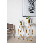 Столик дизайнерский Beige marble варинант исполнения - 2 | Loft Concept в Нижнем Новгороде