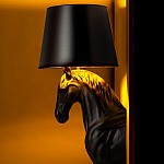 Horse Statue Floor Lamp Большой светильник Черная Лошадь варинант исполнения - 5 | Loft Concept в Нижнем Новгороде