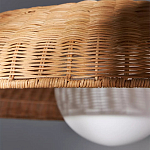 Люстра круглая из ротанга Long Lasting Chandelier варинант исполнения - 3 | Loft Concept в Нижнем Новгороде