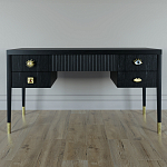 Письменный стол с 4-мя ящиками Elsa Dreams Black  варинант исполнения - 4 | Loft Concept в Нижнем Новгороде