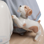 Статуэтка фарфоровая Девочки с собачками Charming Statuette варинант исполнения - 2 | Loft Concept в Нижнем Новгороде