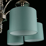 Люстра потолочная Nikoletta с бирюзовым плафоном варинант исполнения - 3 | Loft Concept в Нижнем Новгороде