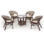 Комплект уличной мебели Sienna Dark Brown варинант исполнения - 1 | Loft Concept в Нижнем Новгороде