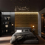 Гипсовая 3D панель с принтографией PM-02 варинант исполнения - 1 | Loft Concept в Нижнем Новгороде