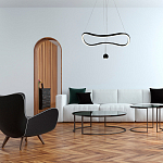 Подвесной светильник волнообразной формы LED 35W 3000K Infinity варинант исполнения - 3 | Loft Concept в Нижнем Новгороде