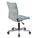 Офисное кресло в серо-голубом велюре Bureaucrats варинант исполнения - 4 | Loft Concept в Нижнем Новгороде