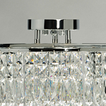 Потолочный светильник круглый с прозрачными подвесками Lunet варинант исполнения - 17 | Loft Concept в Нижнем Новгороде