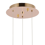 Подвесной светильник Metal Acrylic Tube Trio Gold Hanging Lamp варинант исполнения - 3 | Loft Concept в Нижнем Новгороде