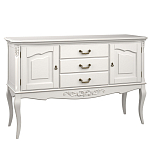 Консоль белая из массива бука с ящиками в стиле прованс White Provence варинант исполнения - 2 | Loft Concept в Нижнем Новгороде