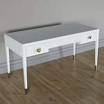 Письменный стол Elsa Dreams White Шпон дерево с двумя ящиками варинант исполнения - 2 | Loft Concept в Нижнем Новгороде