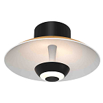 Бра с круглым белым плафоном и черной центральной деталью Natural Harmonie  варинант исполнения - 1 | Loft Concept в Нижнем Новгороде