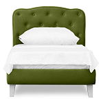 Кровать с мягким изголовьем Luna Palmer Bed варинант исполнения - 5 | Loft Concept в Нижнем Новгороде