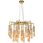 Люстра со стеклянными цилиндрическими плафонами Luminous Cylinders Amber варинант исполнения - 5 | Loft Concept в Нижнем Новгороде