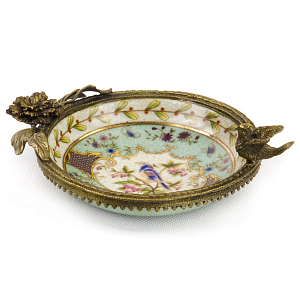 Блюдо Bronze Flower