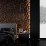 Гипсовая 3D панель с принтографией PM-50 варинант исполнения - 3 | Loft Concept в Нижнем Новгороде