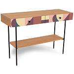 Консоль с принтом на ящиках Elise Console Table варинант исполнения - 16 | Loft Concept в Нижнем Новгороде