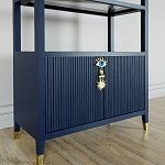 Стеллаж со стеклянными полками Elsa Dreams Blue варинант исполнения - 2 | Loft Concept в Нижнем Новгороде