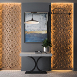 Гипсовая 3D панель с принтографией PM-50 варинант исполнения - 1 | Loft Concept в Нижнем Новгороде