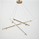 Светодиодная люстра Trumpet Tube Brass 107 варинант исполнения - 4 | Loft Concept в Нижнем Новгороде