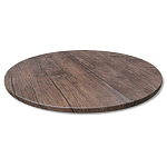 Стол журнальный c коричневой круглой столешницей на четырех металлических ножках Charm Coffee Table варинант исполнения - 2 | Loft Concept в Нижнем Новгороде