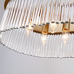 Люстра подвесная овальная со стеклянными трубками Длина 100 см Nembus варинант исполнения - 5 | Loft Concept в Нижнем Новгороде