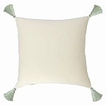 Подушка с цветочным принтом и кисточками Blooming Elegance Daisy варинант исполнения - 4 | Loft Concept в Нижнем Новгороде